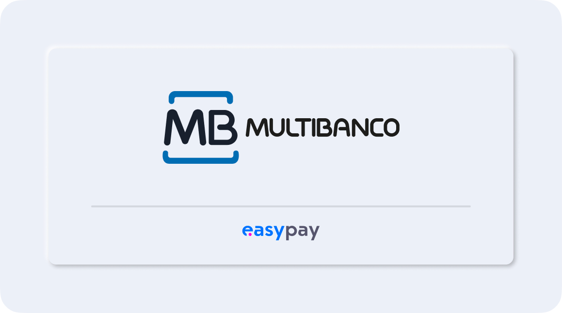 Meio de pagamento Multibanco easypay